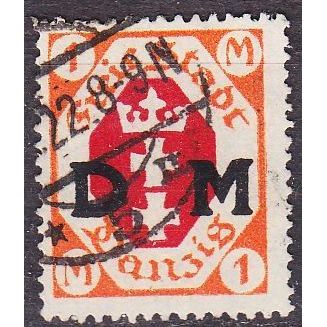 GERMANY REICH Danzig [Dienst] MiNr 0011 ( OO/used )
