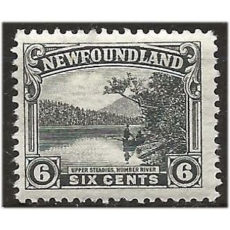 Newfoundland 1923 SG154 6c Slate Mounted Mint . .. .