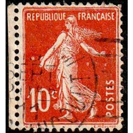 France 1906 Seed Sower 10c Used Stamp