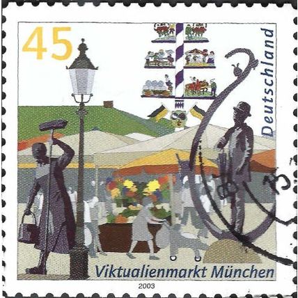GERMANY, Viktualien Market Munich, white 2003, 0.45, #5