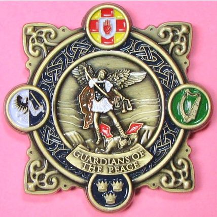 Guardians Of The Peace. Challenge Coin. Oversize 2.5" SP33.
