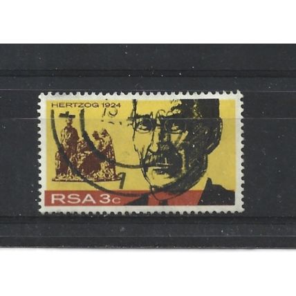 SouthAfrica.SG274 3c Hertzog in 1924.Fine Used.Aug25c