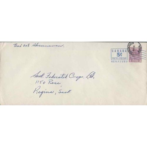 Canada #EN69d Postal Sta. USED George VI