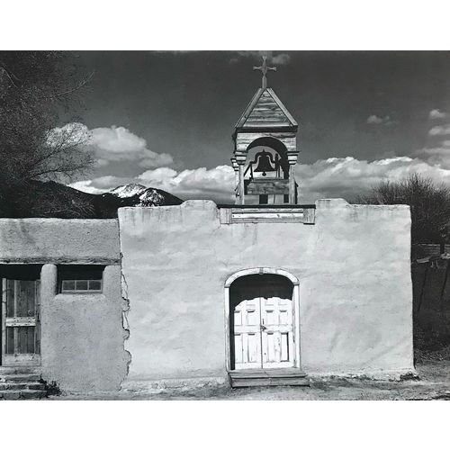 Eliot Porter Photo Print CHURCH placita de taos NM b/w original wall art poster