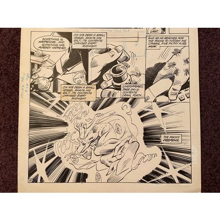 Spectre #1 p18 (1987) Colan Spectre returns to earth -Birth Page Winston Scullis