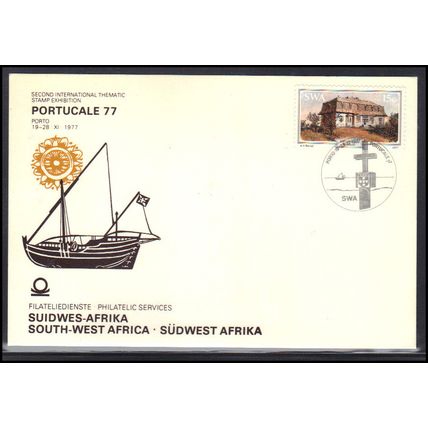 Postcard South-West Africa Stamp (Cachet-U/A) Box0449