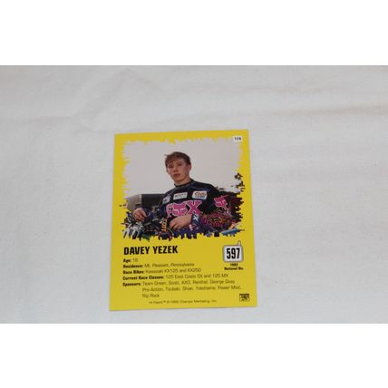 Davey Yezek 1992 Champs Hi Flyers '92 Motocross NO. 174