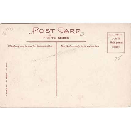 Standard size printed postcard Harnham Gate Salisbury Wiltshire Friths 56364