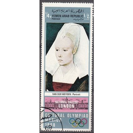 Yemen 1969 Michel 1011 O Cote (2007) ?.?? Euro Rogier de le Pasture Portrait