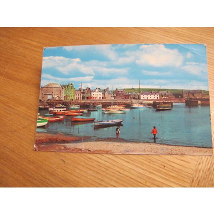 1970s Postcard - The Harbour, Stonehaven - Aberdeenshire