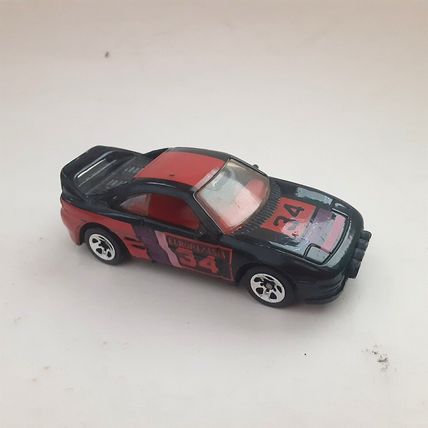 1995 Hot Wheels Toyota MR-2 Rally Rare Black Variation 5 Spoke VINTAGE READ