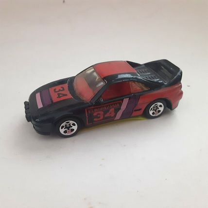 1995 Hot Wheels Toyota MR-2 Rally Rare Black Variation 5 Spoke VINTAGE READ
