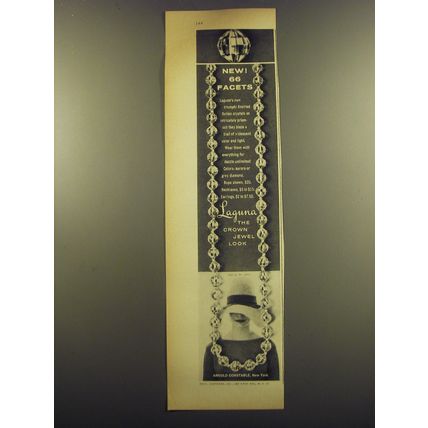 1959 Laguna Jewelry Advertisement - New 66 Facets
