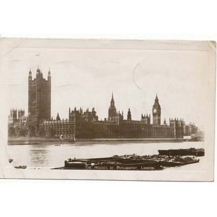 PC18064 Houses of Parliament. London. RP. 1929