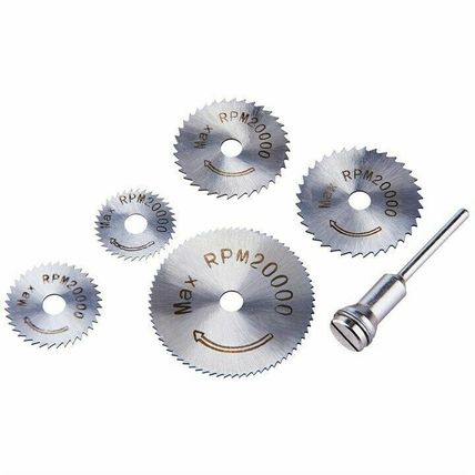 Amtech 6pc Saw Discs High Speed Steel