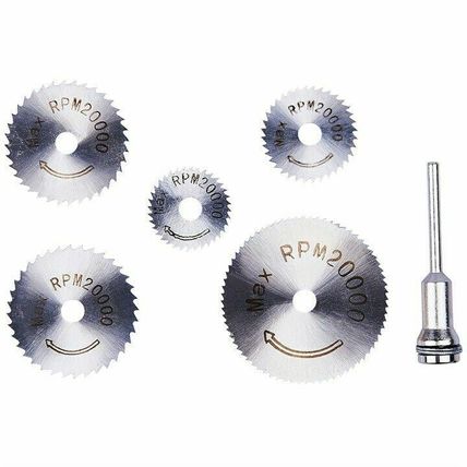 Amtech 6pc Saw Discs High Speed Steel