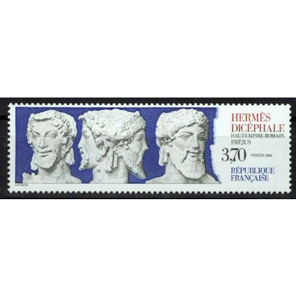 France 2116 MNH Hermes Dicephalus Sculpture ZAYIX 1024S0003M
