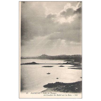 22 - PAIMPOL - coucher de soleil sur la baie