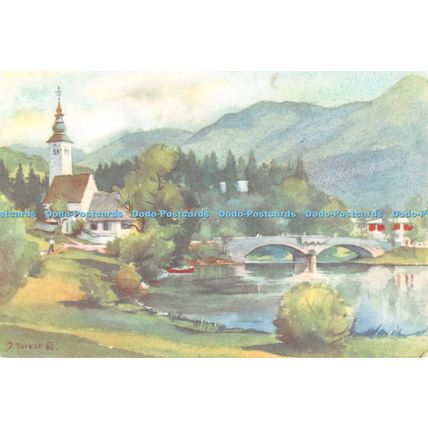 D097132 Jaka Torkar. Bohinj. Slovenija Jugoslavija. Zavod Borec Ljubljana