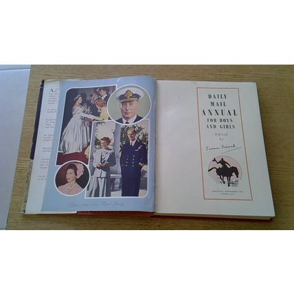 Daily Mail Annual for Boys and Girls (No. 8) Hardback - VINTAGE 1950s