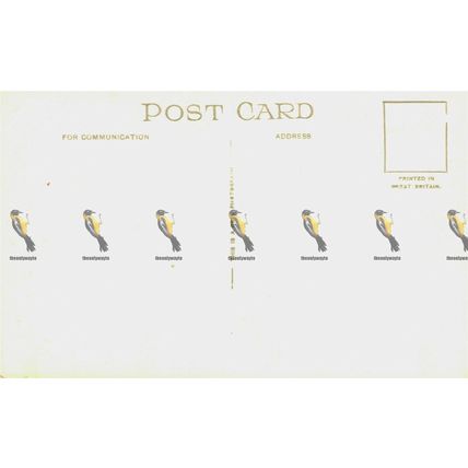 Spirit Of 1914, Scottish American Memorial, W Princess St, Edinburgh, Postcard