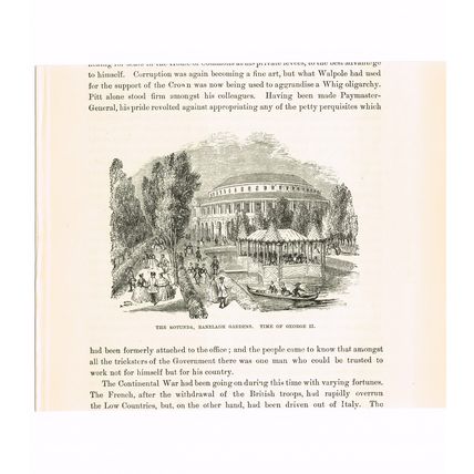 ROTUNDA, RANLEIGH GARDENS, LONDON, Book Illustration (Print), c1870