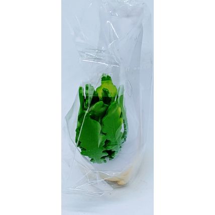 Vegetable Fairy White Fox Figurine