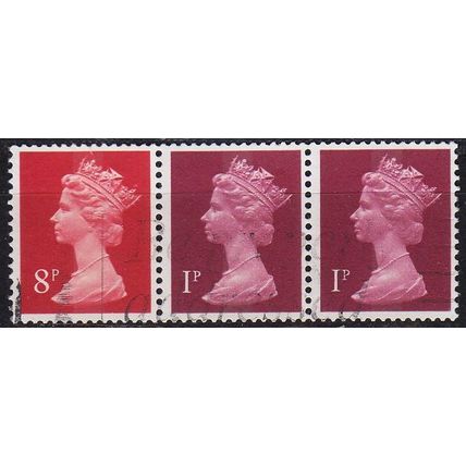ENGLAND GREAT BRITAIN [Zdr] W064 ( O/used ) Machin se-tenant