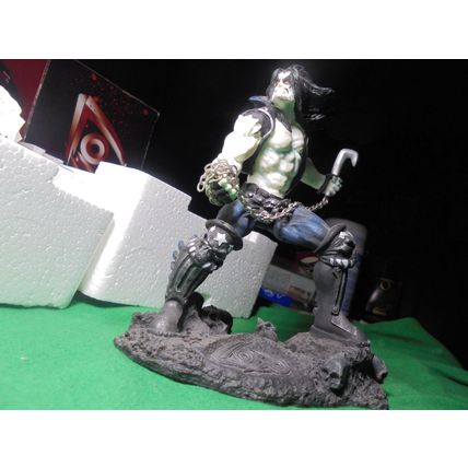 DC COMICS LOBO STATUE!! Mint in Box! Only 5000 Made! $45.00 + Shipping!! LOBO
