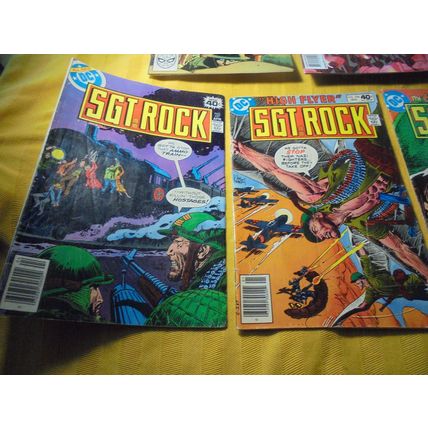 SGT. ROCK & WAR COMICS LOT! $32.00 Shipped! This Lot has several DC and Marvel