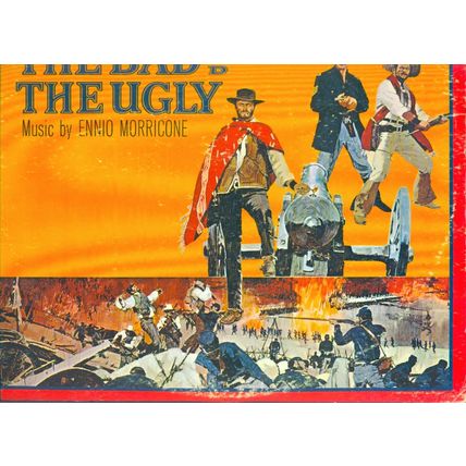 THE GOOD, THE BAD & THE UGLY 1968 Ennio Morricone soundtrack record album