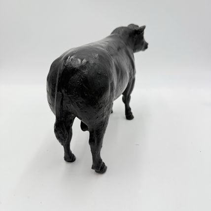 Vintage Breyer Molding Co. Black Angus Bull #365 Chris Hess Design
