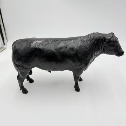 Vintage Breyer Molding Co. Black Angus Bull #365 Chris Hess Design