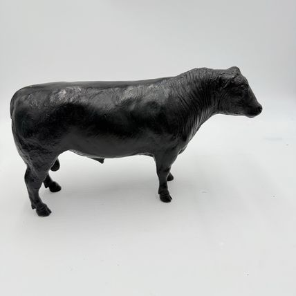 Vintage Breyer Molding Co. Black Angus Bull #365 Chris Hess Design