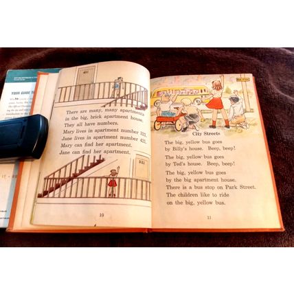 Basic Reader In The City And On The Farm By Eunice K. Crabtree 1950 Great Shape