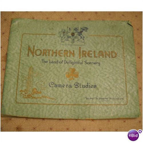 Northern Ireland The Land of Delightful Scenery Picture Book 1942 46 Prints