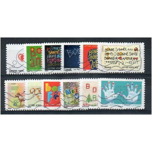 FRA 2012 (SET) 'GREETINGS'(12v) FINE USED (EBID21726)