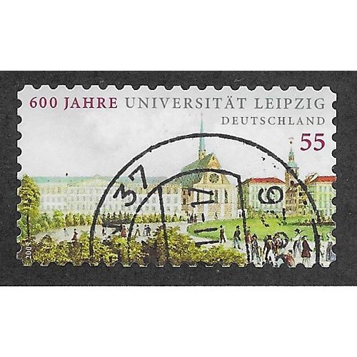GER 2009 €0.55 (S/A) 'LEIPZIG UNIVERSITY' FINE USED (EBID60-341)