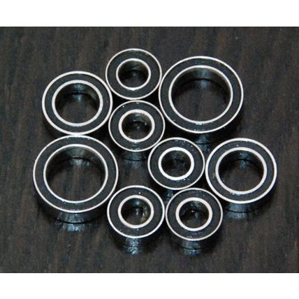 (9pcs) KYOSHO FORMULA 1 / INDY SCOTCH Rubber Sealed Ball Bearing Set