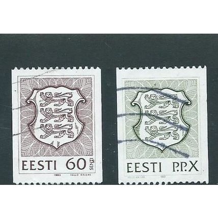 estonia stamps sg179 range coils sg179