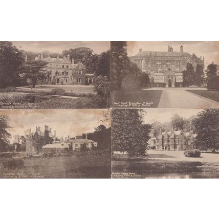Compton Barwick Brympton House Yeovil Antique St Ivel 4x Advertising Postcard