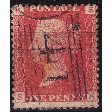 ENGLAND GREAT BRITAIN [1858] MiNr 0016 Pl 085 ( O/used ) [01]