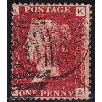 ENGLAND GREAT BRITAIN [1858] MiNr 0016 Pl 100 ( O/used ) [01]