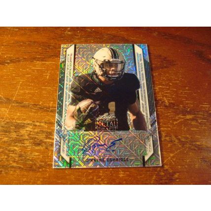 2021 Leaf Metal Draft, Autograph Card, D'WAYNE ESKRIDGE, Seahawks