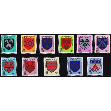 Jersey. 1981 Part Set(11) S.G.249/259 Unmounted Mint