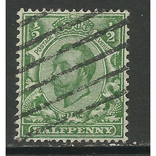 GB 1912 KGV 1/2 Green Downey head Wmk 103. ( L479 )