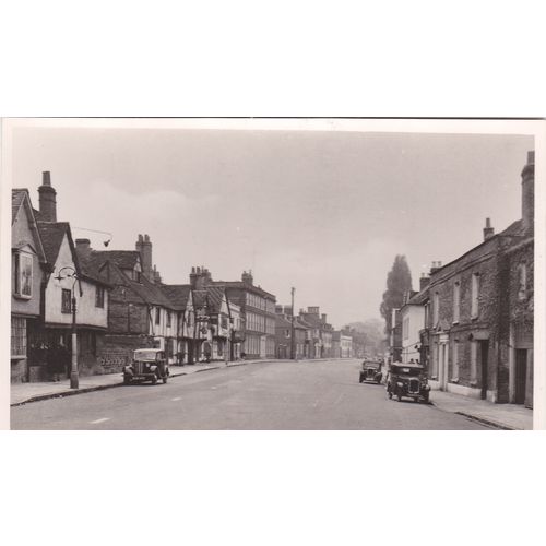 Real Photo High Street Amersham Buckingham Postcard (BU75821)