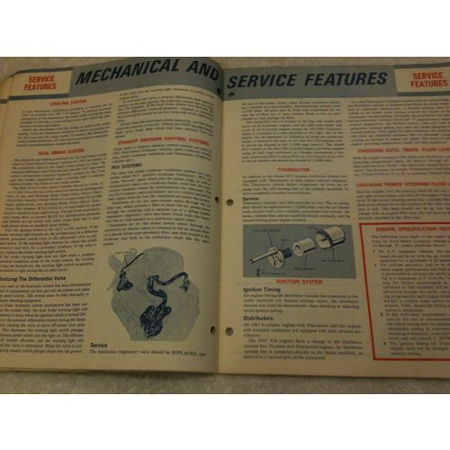 1967 " Shop Tips from Ford" publication for Ford mechanics service