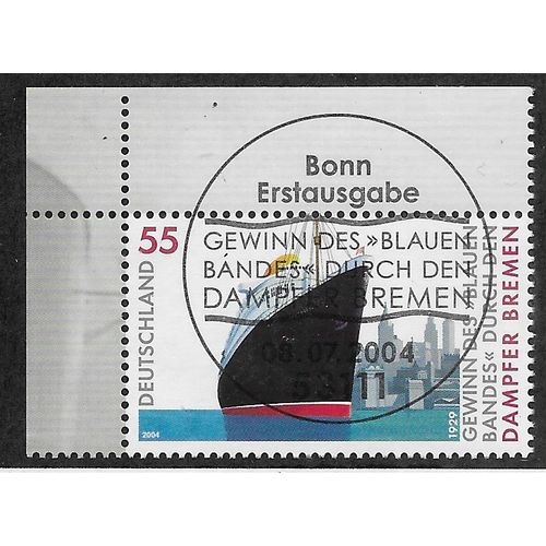GER 2004 €0.55 'BREMEN 1929' (CORNER MARGIN) FINE USED (EBID53-977)