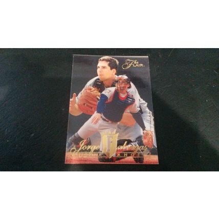 1994 Flair Card # 270 Jorge Fabregas Excellent-Mint (6) California Angels